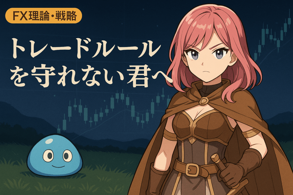 トレードルールを守れない君へ